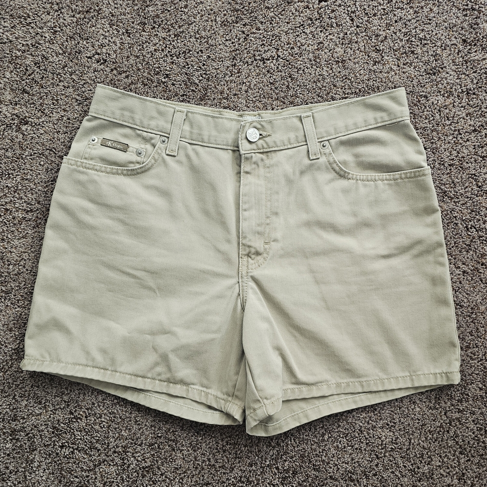 Calvin Klein Y2K VTG Women's Khaki Shorts